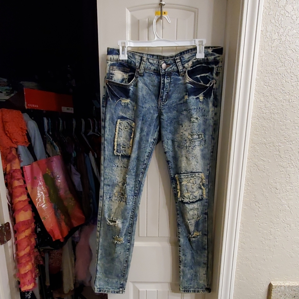 VIP distressed jeans